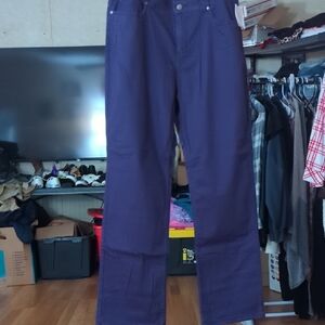 Croft & Barrow Purple Stretch Pants